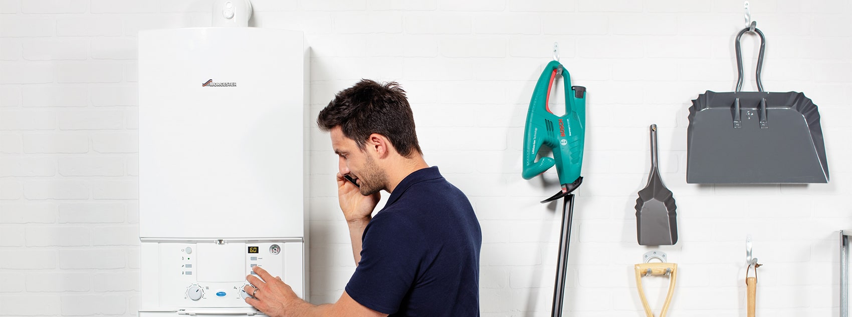 boiler in kitchen
