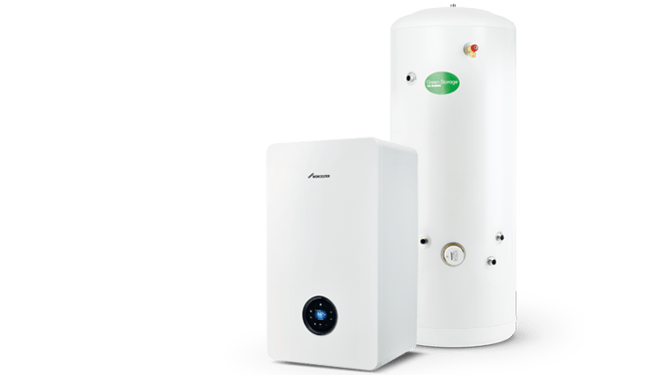 System gas boiler range