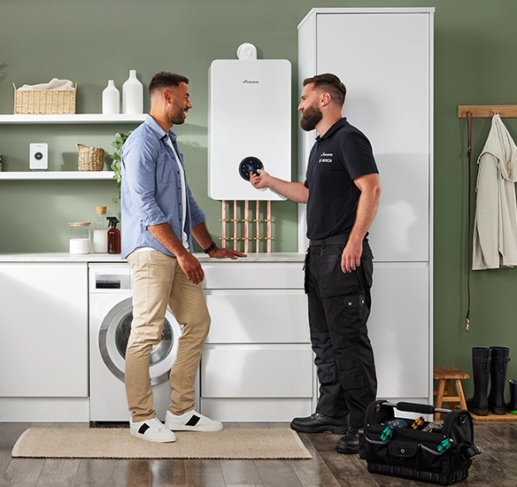 Installer measuring