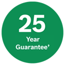 25 year guarantee