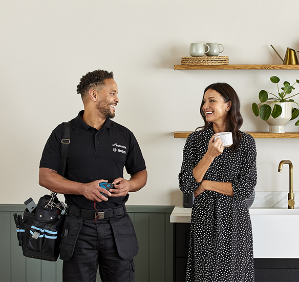 Homeowner and installer